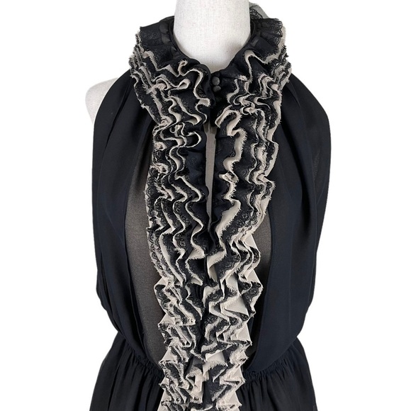 Robert Rodriguez for Target Sheer Ruffle Top - Picture 2 of 8